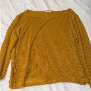 Yellow sweater